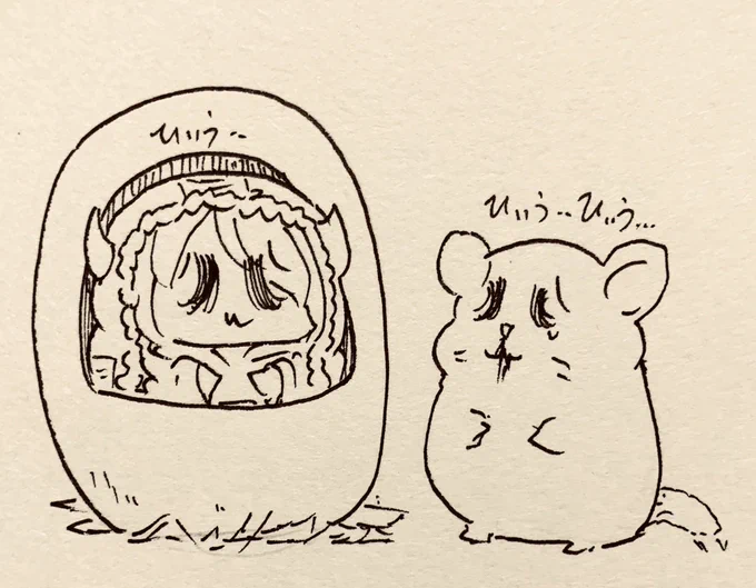 甜花ちゃん…チンチラにお家かえしてあげて 