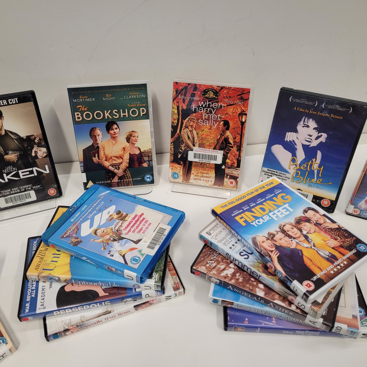 COGCLibraries's tweet photo. Wind down your Summer evenings with some DVD viewing. We have a wide range for you to choose from at City Campus Library. Visit us and browse our selection or search the library catalogue: https://t.co/bSV5KvBIKQ
#CityLibrary #RiversideLibrary #COGCLibraries https://t.co/Fr0d3zupk0