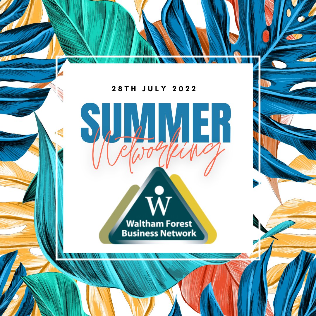 WFBNetwork's tweet image. HOLD THE DATE!  Summer networking,  28th July from 6.30pm - 8.30pm, Lloyds Park E17.  Be the first to hear details via our mailing list here:  eepurl.com/dlvtM9