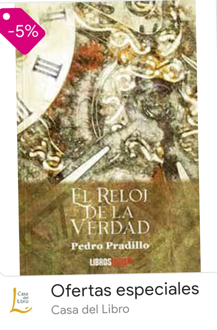 Oferta en la casa del libro.