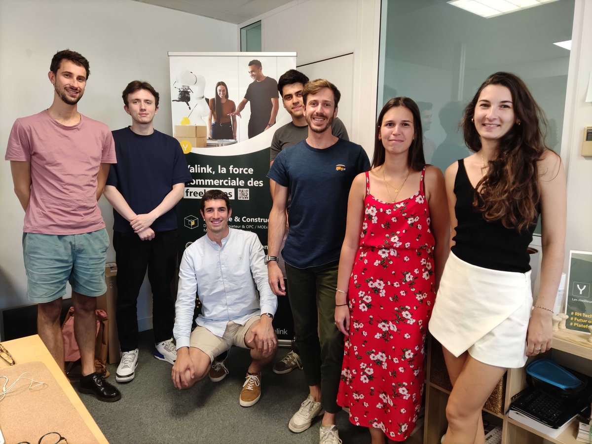 Bienvenue à l'équipe <a href="/Yalinkommunity/">Yalink</a> à la pépinière🤗

👉solution #RH Tech de mise en relation fiable et sécurisée entre les entreprises du secteur industriel et de la construction et les ingénieurs et techniciens freelances. 

#pépinsdeschartrons #startup #frenchtech