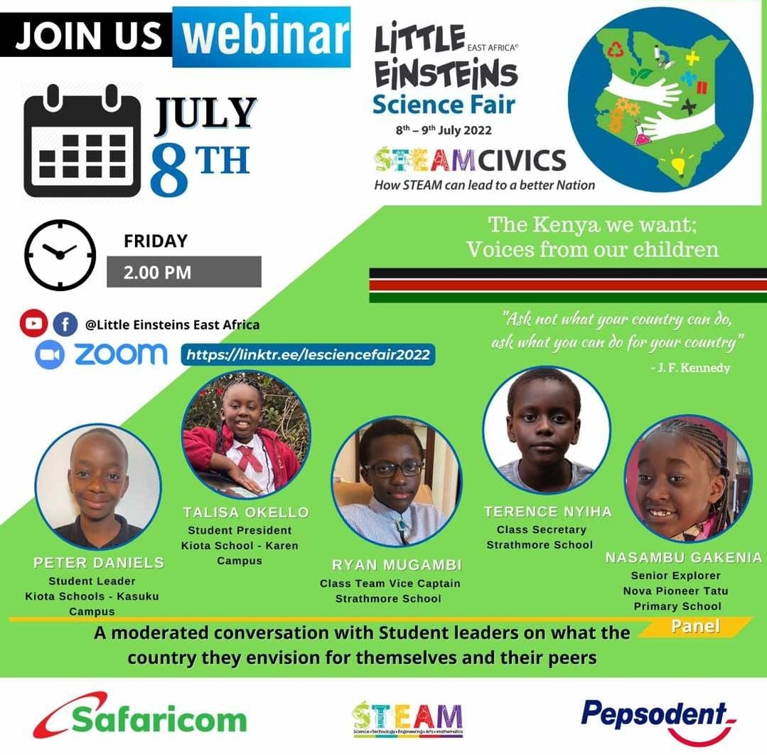 KiotaSchool's tweet image. A discussion on how STEAM can lead to a better nation. Very proud of our President Talisa and Peter as they engage with other student leaders from various schools. #KiotaLife #InsightfulDiscussions