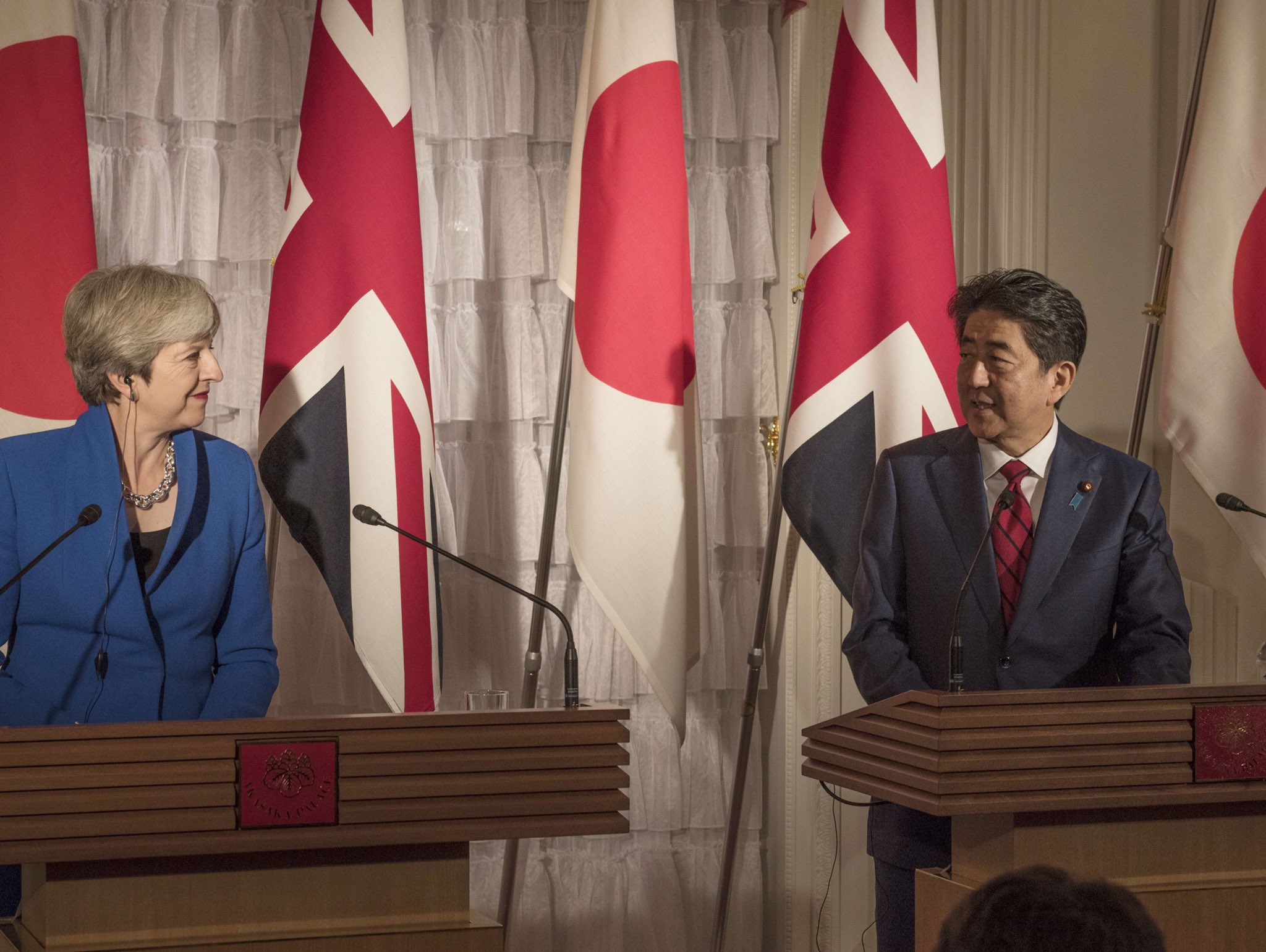 Theresa May on Twitter: &ldquo;He was a statesman of the highest calibre. A