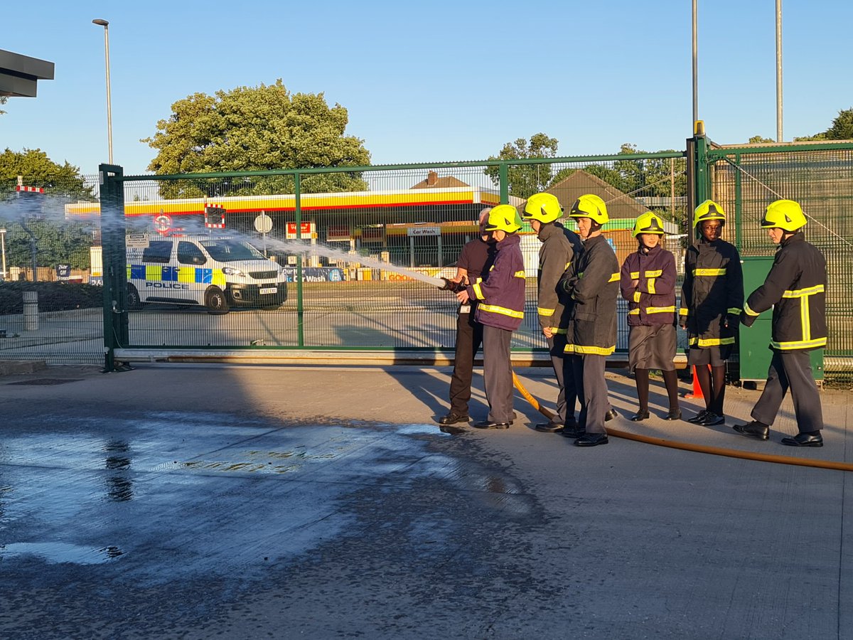 Thank you to <a href="/WYFRS/">West Yorkshire Fire and Rescue Service</a> for putting on a great visit for our cadets on Tuesday night at Killingbeck Fire Station 🚒

A tour was given of the station and Engines and the cadets took part in a dam building exercise which was used to feed the hoses! The visit was great fun!