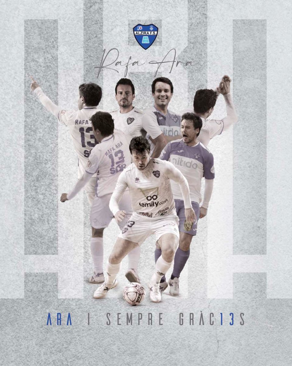 Una leyenda se va. Durante muchos años se dirá en <a href="/AlziraFS/">Family Cash Alzira FS</a>: “Yo vi jugar a <a href="/rafaelara13/">Rafael Ara Caballero</a>”