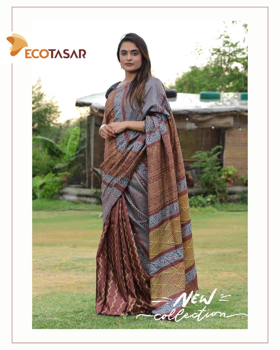 EcoSareeClub's tweet photo. “Let your saree exhibit the experience you earn in life.” Be it for regular meetings or business presentations choose from a selection of 100% Tussar Silk saree that's handwoven for your comfort and elegance.

Shop now @ https://t.co/bNnADUPQAW
Call/WhatsApp- 9667793940 https://t.co/9kIOTlWtQz