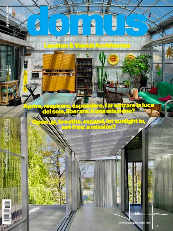 ateliersjnouvel's tweet photo. 📰 @DomusWeb 1067: focus on the April issue, which points out the importance of the right to live, inviting architects to reconvert spaces as in the projects of Lacaton and Jean-Philippe Vassal, or Studio Bua. https://t.co/iIV9FihhRC https://t.co/vKCvZ3uWkM