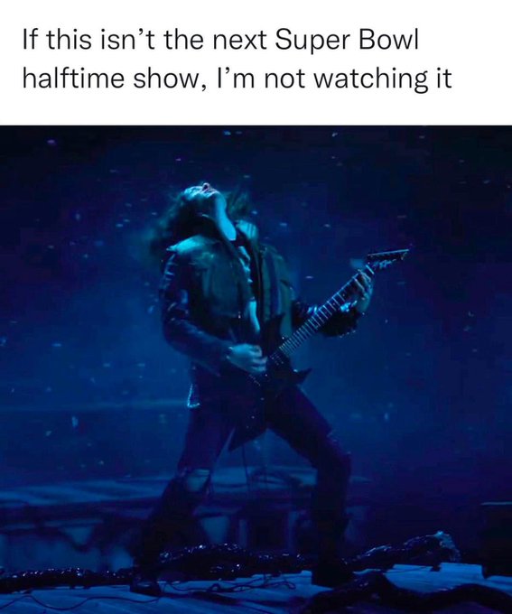 How else are they gonna top last year&rsquo;s? #EDDIEMUNSON @Stranger_Things @Eminem @SnoopDogg @Metallica<a href="/tag/eddiemunson"class="tags">#EDDIEMUNSON</a>