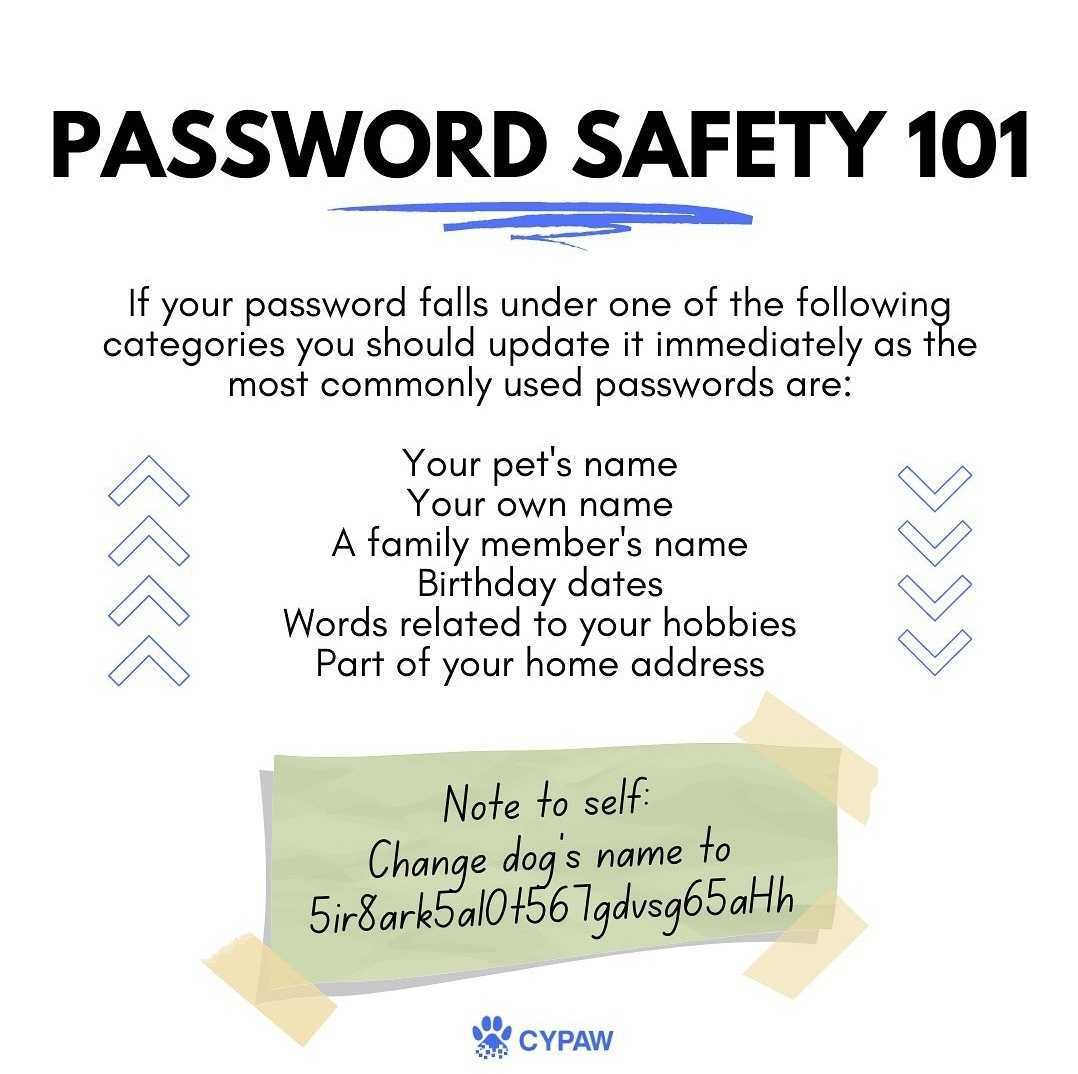 Cypaw's tweet photo. Remember, if you use a common password convention, other people probably use it too! Check Cypaw today to see if your passwords have been leaked. Link in bio.

#dataprotection #cybersecurity #dataprivacy #passwordsafety https://t.co/GCuXVd6iyq