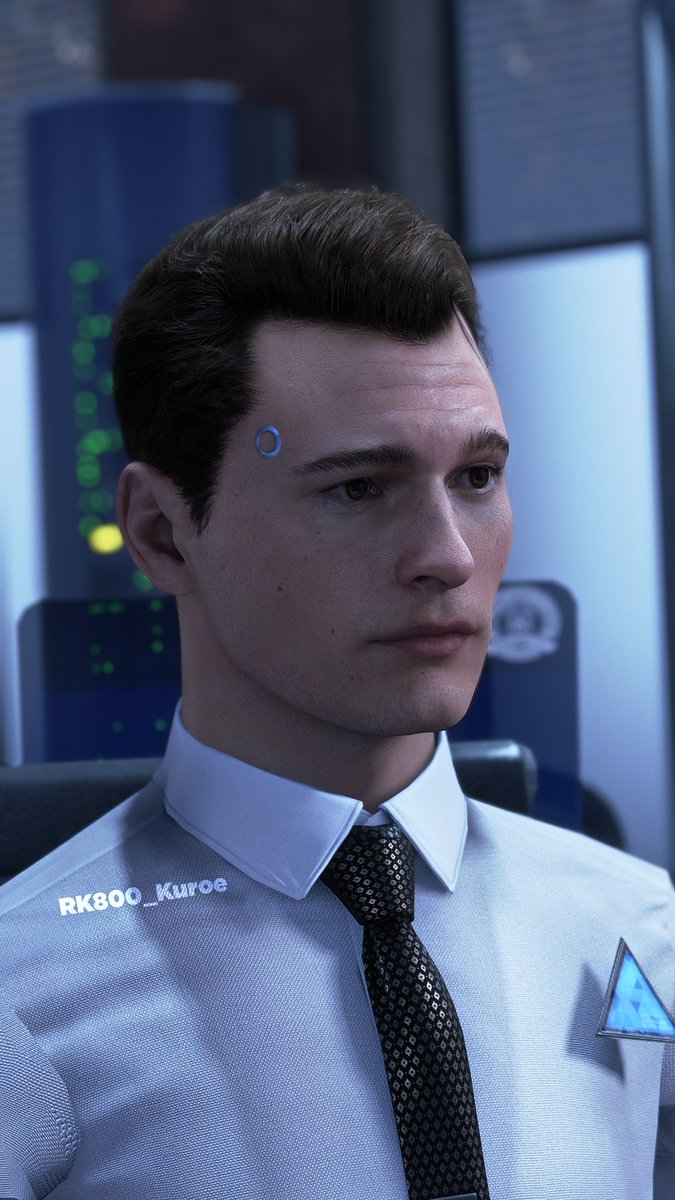 Kuroeclipse's tweet photo. I continue to move forward by learning several things little by little. I have many failures but I still believe that I can do it 🙌 I've already managed to remove Connor's jacket, even if he has no arms lmao.

#RK800 #Connor #RK800Connor #DetroitBecomeHuman #DBHMod #Mod https://t.co/hOJNTF7xlC