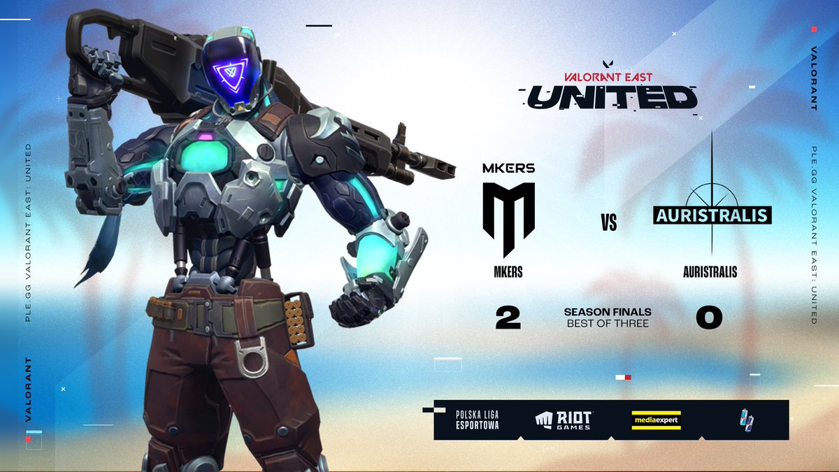 Valorant_PLE's tweet photo. GG! @mkersofficial dominate the game. Sadly this is the end of the tournament for the @auristralisval. 😢

Thank you for all the emotions you gave us! @TheAuri_ &amp; team 🥺

🇵🇱 https://t.co/29PQDZ09lU https://t.co/JNFPl06E9s