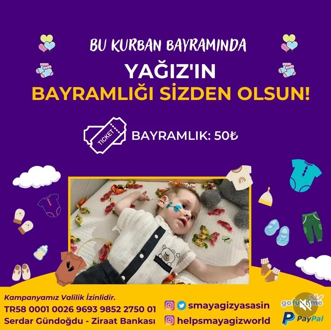smayagizyasasin's tweet photo. Buruk bir #Bayram geçiyoruz. Dilerdik ki yavrumuzla mutlu, sağlıklı bir bayram geçirelim. 😔

Bu #KurbanBayramı'nda Yağız'ın Bayramlığı Sizden Olsun! 🤍

Lütfen desteklerinizi esirgemeyin 🙏

VALİLİK İZİNLİ IBAN 👇
▫️https://t.co/iSfPgSbpel

#hayirlicumalar #tatil gündem Suriyeli https://t.co/OluWUWSYFi