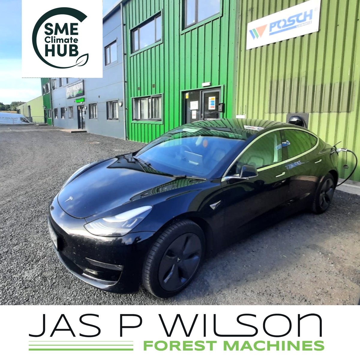In line with our commitment to reach #NetZero by 2030, we have invested in our first electric vehicle and charging port. The initial feedback is very positive. Displacing approx 92kg of CO2 emissions per day (460kg of CO2/week, 1.8 tonnes/month, 22 tonnes/year).  #LetsDoNetZero