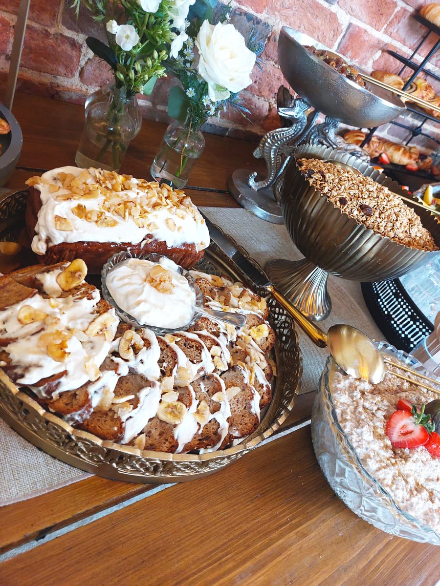 The Paisley Breakfast Table - Perfect for your guests the morning after your event, perfect for your clients at a corporate event and a perfect start to the day! 🥐