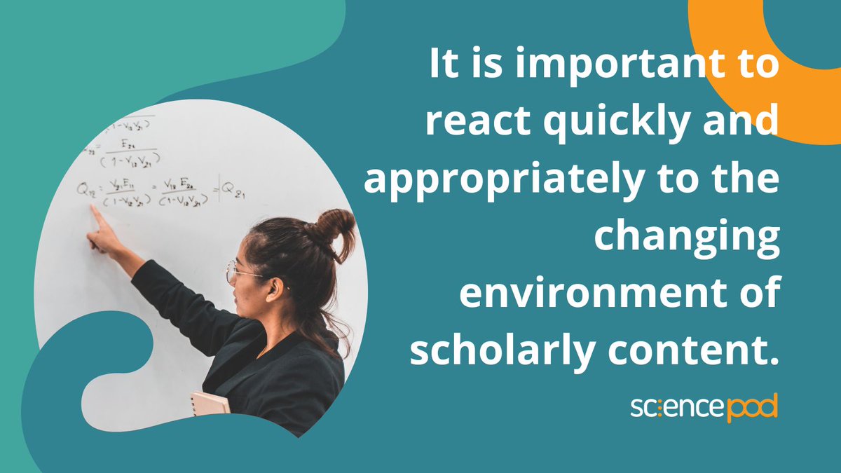 SciencePOD is at the core of creating #engagingcontent for fluctuating audience environments. 
Learn how we can design and implement specialised content for you sciencepod.net

Marketing #scholarlycontent