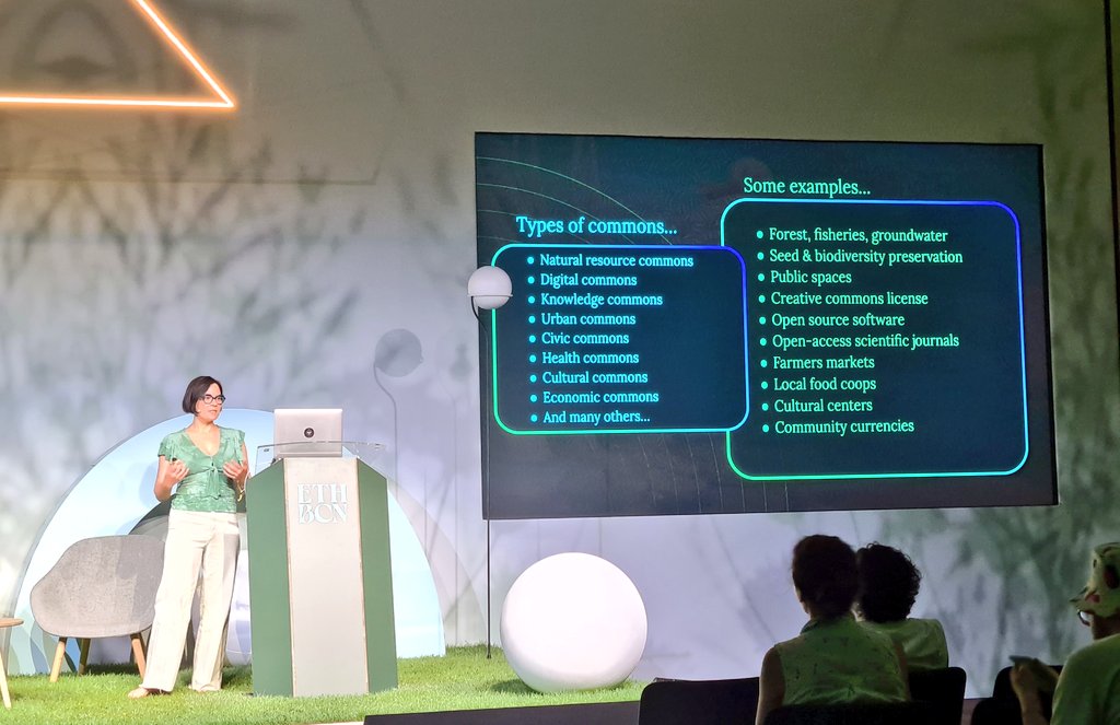 Miriam Buss (@miriambxss) on Twitter photo #Solarpunk is about well-being of humans & nature before financial gains!🌱 It is mindblowing when you start rethinking the definition of profit - and start thinking about the role of #commons! Thanks <a href="/tamarandom/">Tam (q/acc)</a> for this inspiring and wonderful presentation! 💚 <a href="/eth_barcelona/">ETHBarcelona</a> #Solarpunk is about well-being of humans & nature before financial gains!🌱 It is mindblowing when you start rethinking the definition of profit - and start thinking about the role of #commons! Thanks <a href="/tamarandom/">Tam (q/acc)</a> for this inspiring and wonderful presentation! 💚 <a href="/eth_barcelona/">ETHBarcelona</a>