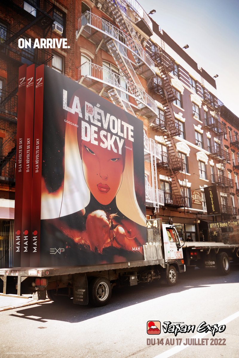 À <a href="/japanexpo/">Japan Expo ⛩🗼</a>, on ne vient pas enfiler des perles.

😎 RDV du 14 au 17 juillet 2022 pour une dédicace spatiale en compagnie de Stéphane Goddard et de la Princesse Datura.

📌 Rdv Hall 5A, emplacement A142 : japan-expo-paris.com

#JapanExpo #JE2022 #Blackfury #SF #ScienceFiction