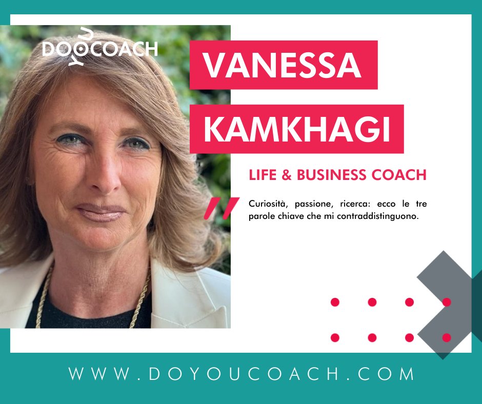 Do_You_Coach's tweet photo. Vi presentiamo la nuova coach entrata in DoYouCoach: Vanessa Kamkhagi.

"La mia mission è quella di diffondere la cultura dell’importanza della consapevolezza di sé".

Prenota ora la prima sessione gratuita: https://t.co/Ca1F477Ut0

#doyoucoach https://t.co/39kNdCjMC3
