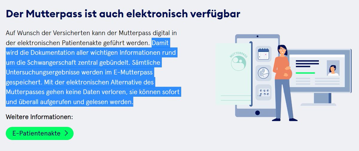MLangguth's tweet photo. Liebe @gematik1,
toll, dass es #Hebammen-Infos gibt, aber stimmen sollten sie!
#Mutterpass-#MIO:
⚡enthält NICHT alle U-Ergebnisse (zB keine Sonos)
⚡es KÖNNEN Daten VERLOREN gehen (keine Backups)
⚡können NICHT überall von ALLEN die "können müssen" gelesen werden (zB Notdienst) https://t.co/veI6dFKmdL
