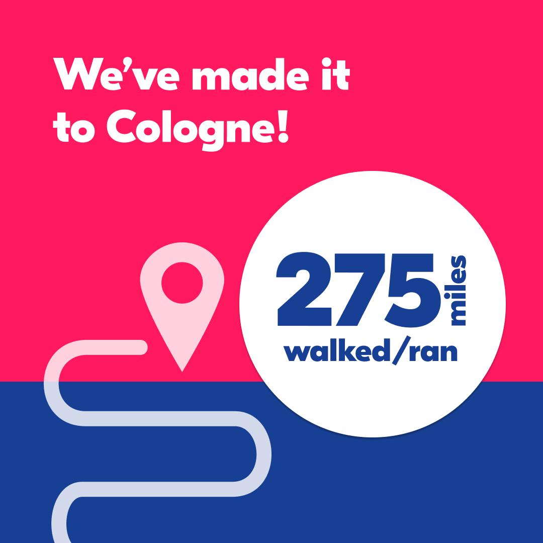 candouragency's tweet photo. After 1 week we've walked & ran 275 miles🏃(as if we'd gone to Cologne!) and raised £155 for @break_charity.
Thanks for your support, we'll be pushing ourselves even harder in week 2 with some 🎶musical motivation🎶
#GoTeamBreak #1000milechallenge
https://t.co/dBYuh0lkh4 https://t.co/194prz4wjO
