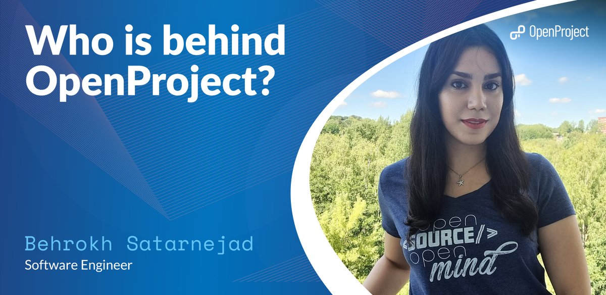 #MeetTheTeam: We are excited to introduce you to Behrokh Satarnejad. She started her career as a working student with us and we are so happy she has now joined the team fully, working mainly on front-end developments. Behrokh is such a role model for female software engineers!