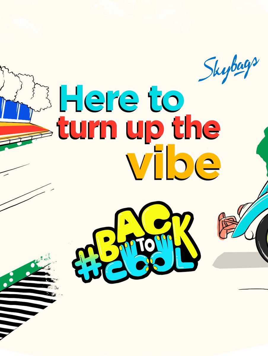 InSkybags's tweet image. Where’s the party at, you ask? Mate we are the party, we’re #BackToCool !

#Skybags #MoveInStyle #SkybagsBackpacks #Backpacks #Travelling #Cool #StylishBackpacks