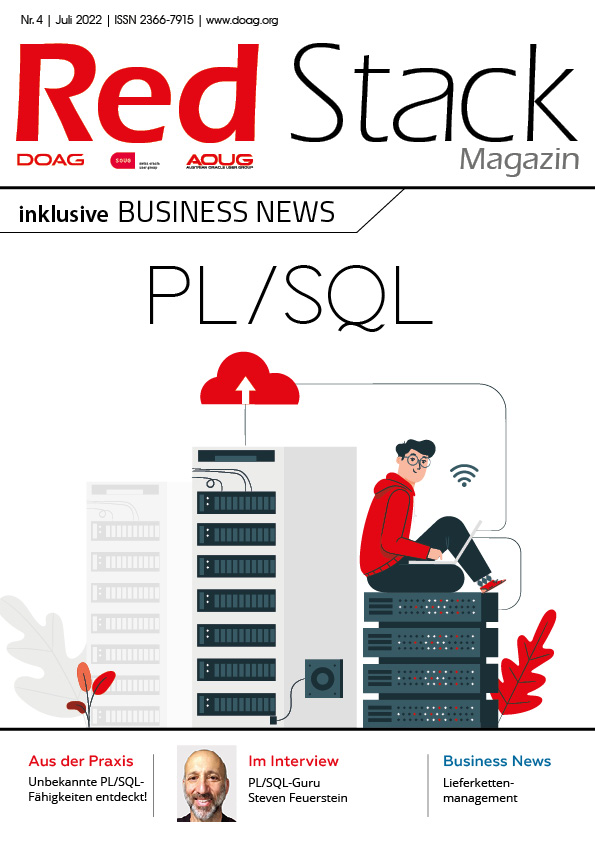 DOAGeV's tweet image. Das neue Red Stack Magazin inkl. Business News ist da 🤩! Ausgabe Nr. 4/2022 präsentiert auf 84 S. 📰 geballtes IT-Wissen 🌐, Experteninterviews 🎙️ und Best Practices 🛠️ zu #plsql und #Lieferkettenmanagement. Viel Spaß! scomp.ly/rs-bn-04-2022 #redstack