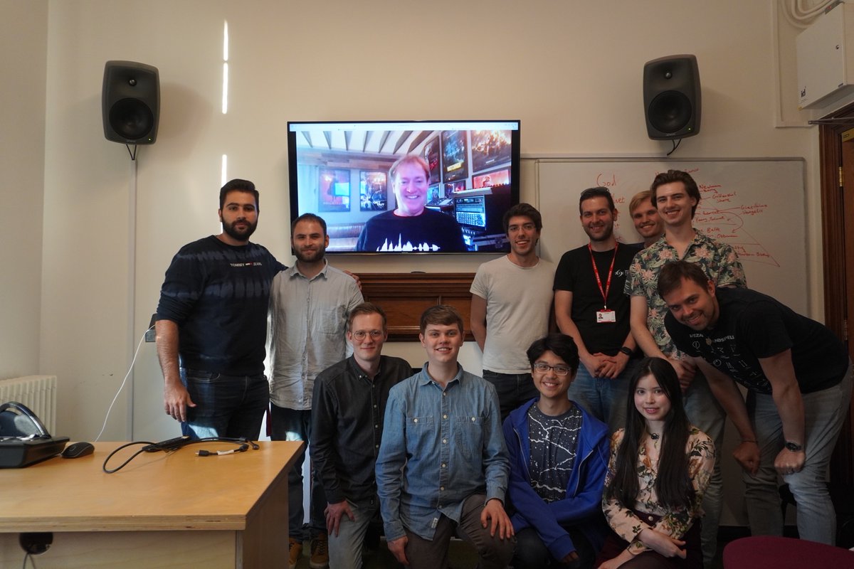 jorgefpramos's tweet photo. 💥Remembering another inspiring session, now with Timothy Williams, the composer for 'I.T.', 'Get out', 'Guardians of the Galaxy', 'Deadpool 2', 'FAST & FURIOUS PRESENTS: HOBBS & SHAW', amongst many others! 🤩
#RCM #London #TimothyWilliams #FilmScoringSociety #FilmMusic #TVMusic https://t.co/a3BLbkHIN2