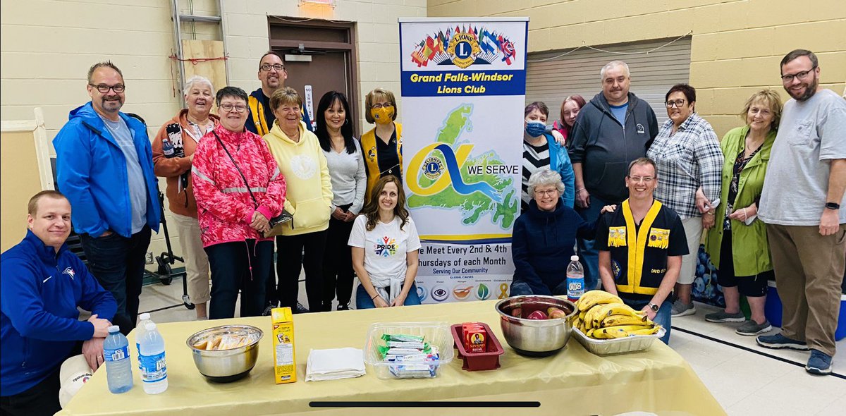 Thanks so much to The Lions Club GFW for the walk and snack this evening &amp; for your wonderful example of community service and kindness. We look forward to partnering for more events in the future! Thanks to Memorial United Church for hosting an indoor walk on a rainy evening.💗