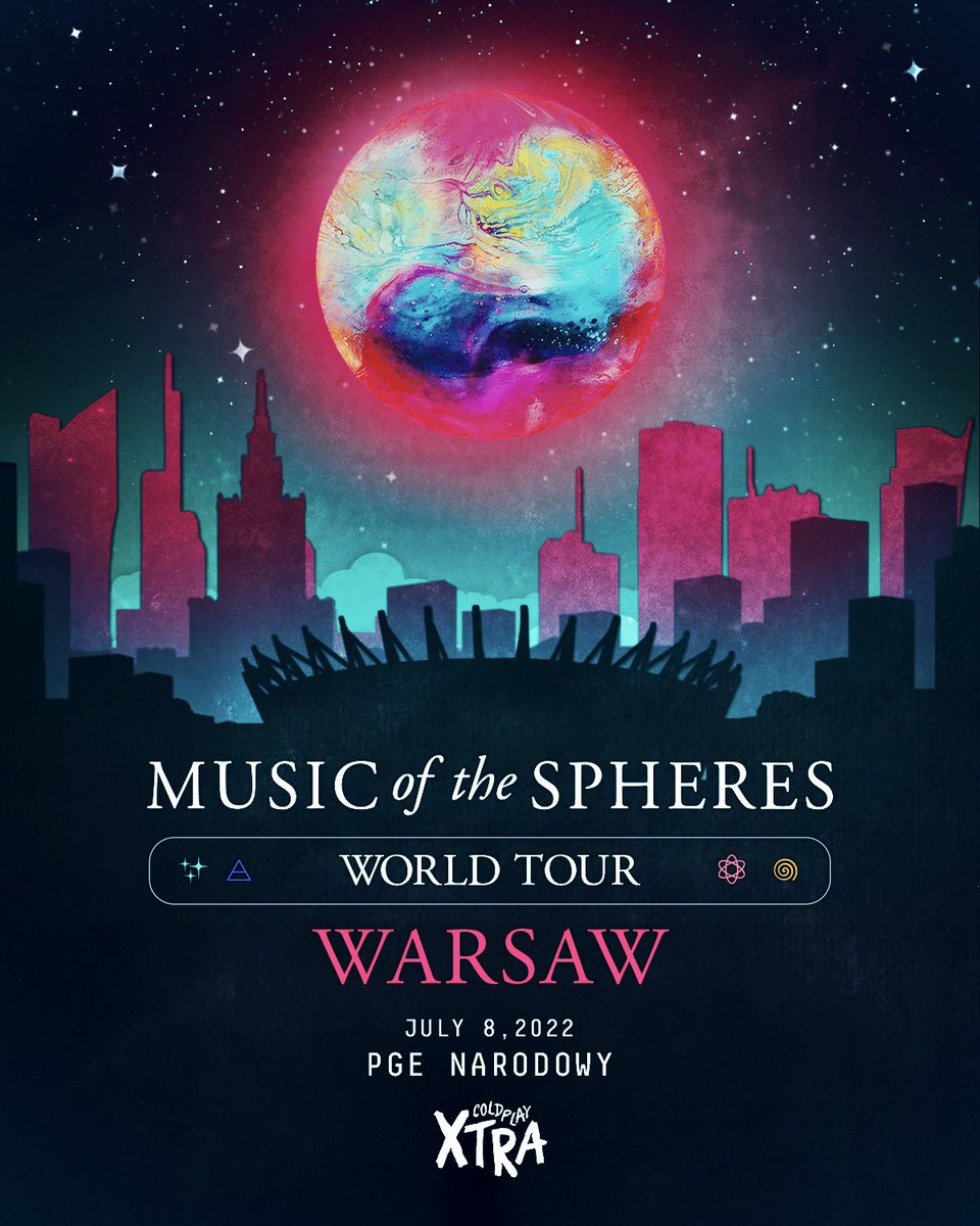 𝐂𝐇𝐎𝐃𝐙𝐌𝐘 𝐏𝐎𝐋𝐒𝐊𝐎! 🪐✨🙌🤍❤️

Coldplay will perform to 57,000 fans at the National Stadium in Warsaw this evening 🤩

🇵🇱 #ColdplayWarsaw
🫧 #MusicOfTheSpheresWorldTour
