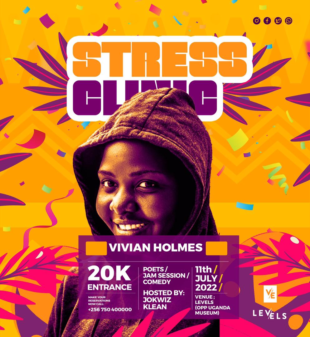 We are excited to inform you that THIS MONDAY the Klan will be representing at The Stress Clinic. 

Our very own <a href="/vivianholmes003/">Viv'N</a> will be giving you some awesome poetry. 

Don't miss!!