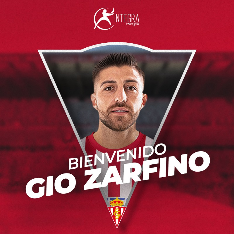 Gio Zarfino, nuevo jugador del Sporting.