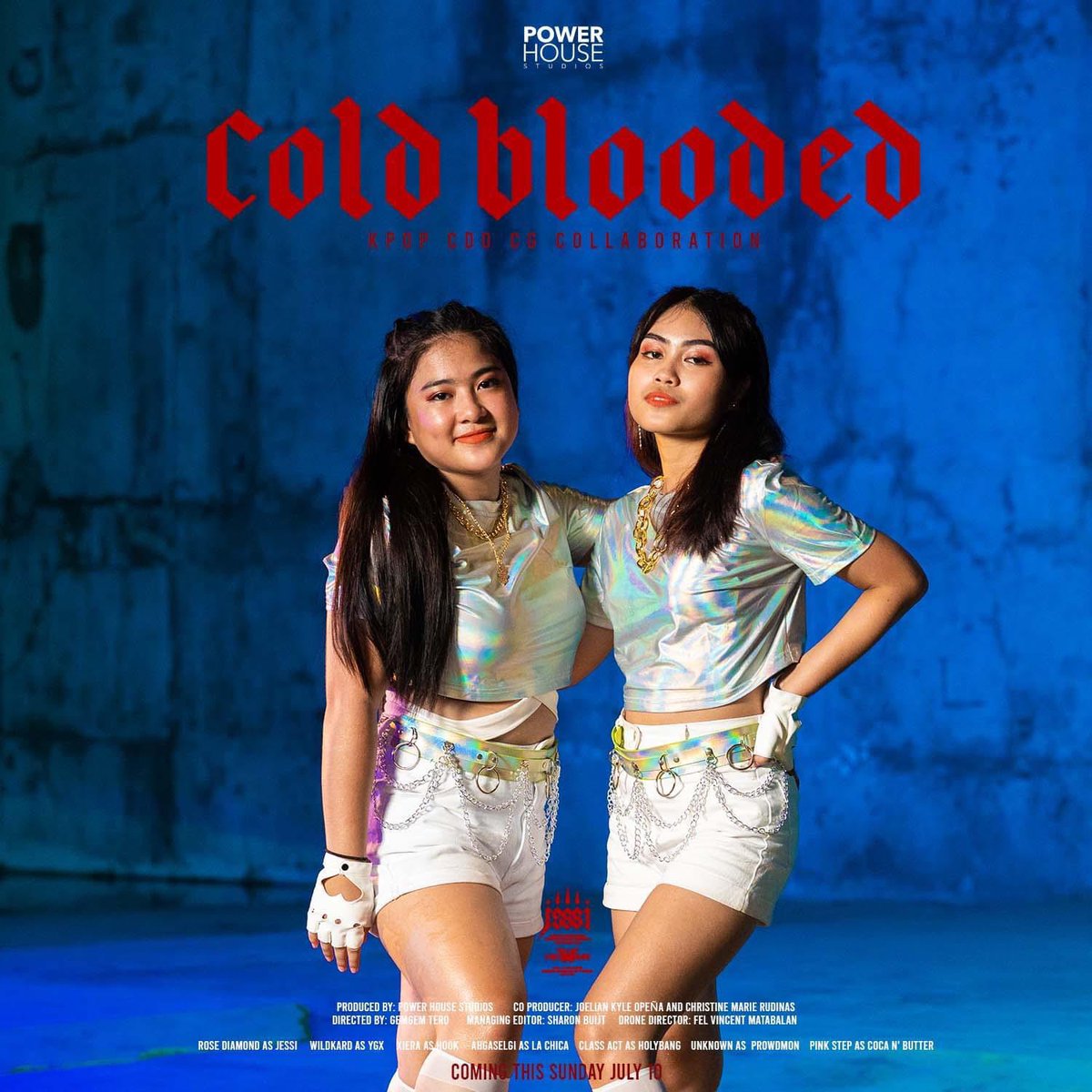 pinkstepxoxo's tweet photo. Giving it to you ICE COLD 🥶❄️
Pink Step is COCA N BUTTER in the biggest K-POP CDO collab, dropping this Sunday! Don’t miss it 🔥
Produced by: Power House Studios
#제시 #JESSI #COLD_BLOODED https://t.co/QOJ96R1HaL