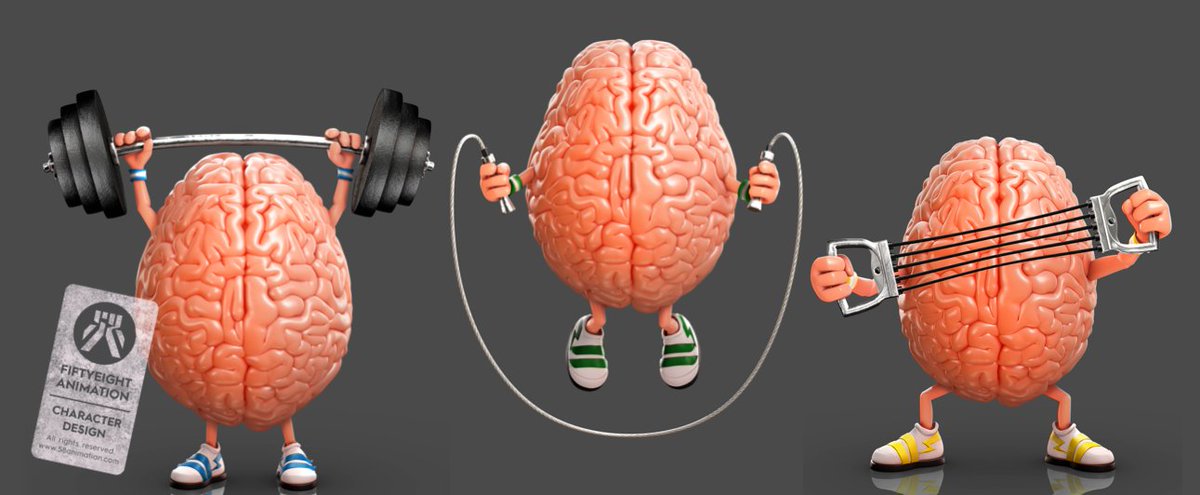 FIFTYEIGHT3D's tweet photo. Enough brain jogging for this week. Our little brain character wishes you a comfortable and chilled weekend!🧠 #fiftyeightanimation #conceptart #characterdesign #brainjogging https://t.co/LXHYZkOr44