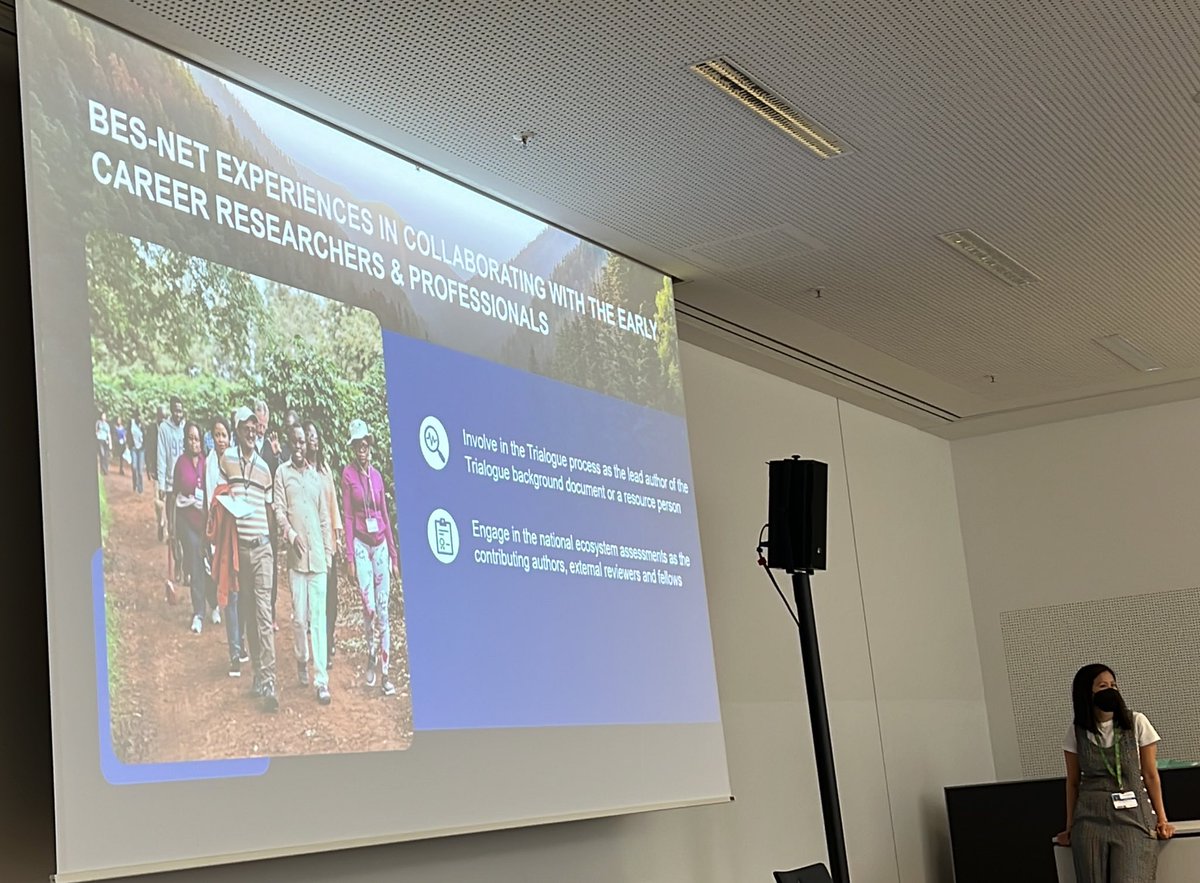 Grounding the discussion on biodiversity and ecosystem services at the country level: learning about trialogues <a href="/BESNet_UNDP/">BES-Net (Biodiversity and Ecosystems Network)</a> . Thank you <a href="/Yuko_Kurauchi/">倉内 優子ママ</a> for sharing great work with #IPBES9 fellows