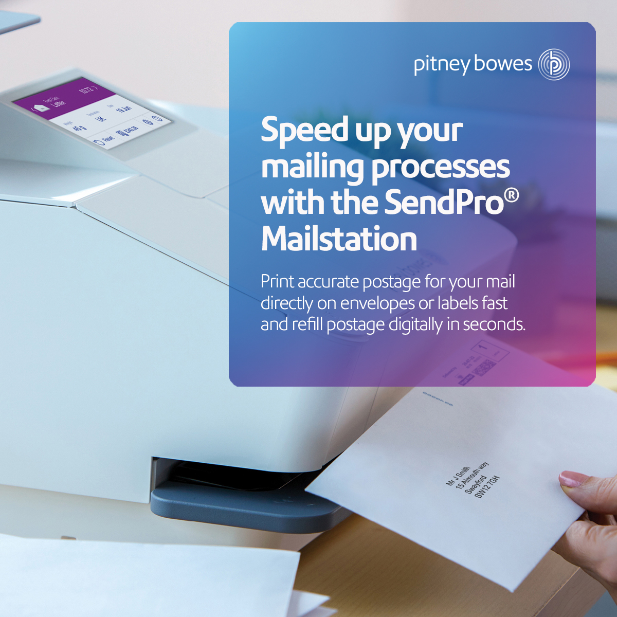 PitneyBowes's tweet image. SendPro® Mailstation - built to make printing postage easy pbi.bz/3OVFjCw #mail #frankingmachine