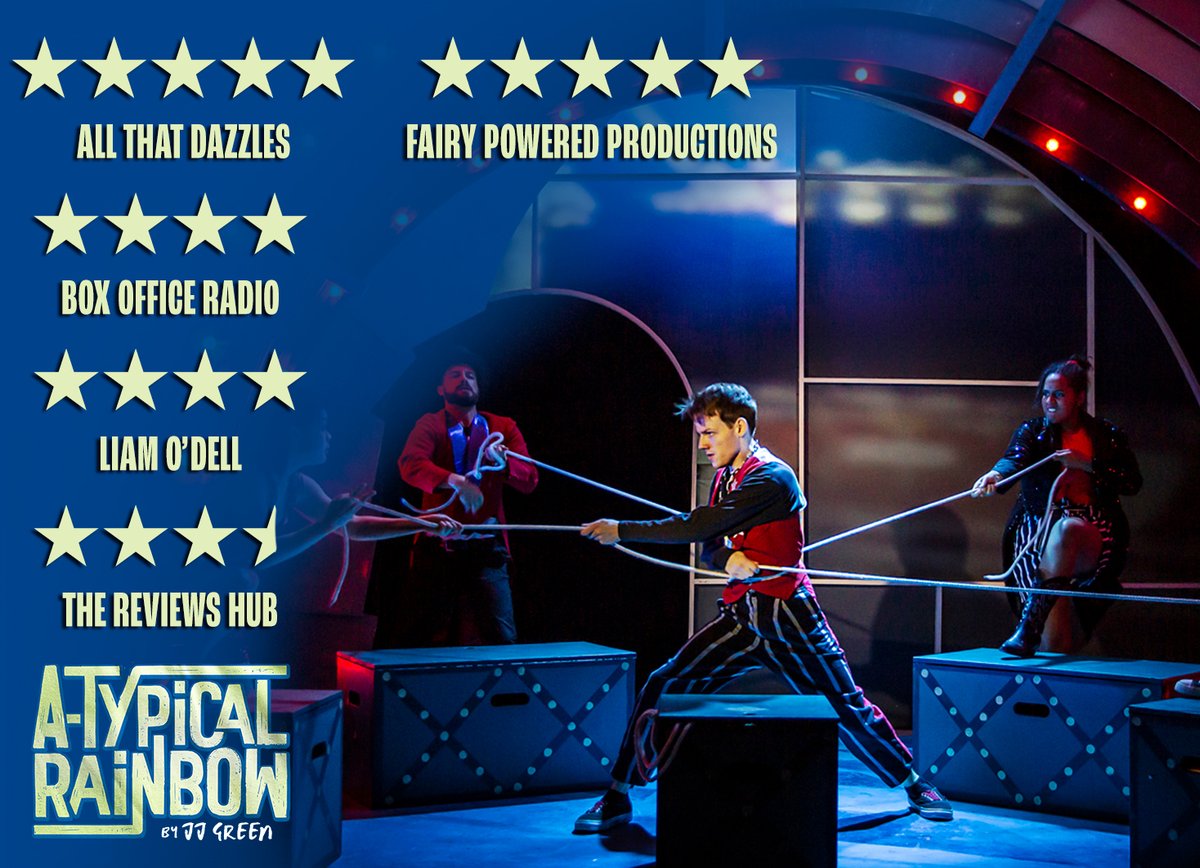 ATRainbowLDN's tweet photo. We had an amazing time last night at our official opening night, and some of the first reviews are in!

We're back this evening at 7:30pm - why not head down to @TurbineTheatre in Battersea to see us? 

Grab your tickets now: https://t.co/iY1CZ7dduj https://t.co/Lb92W1xBzf