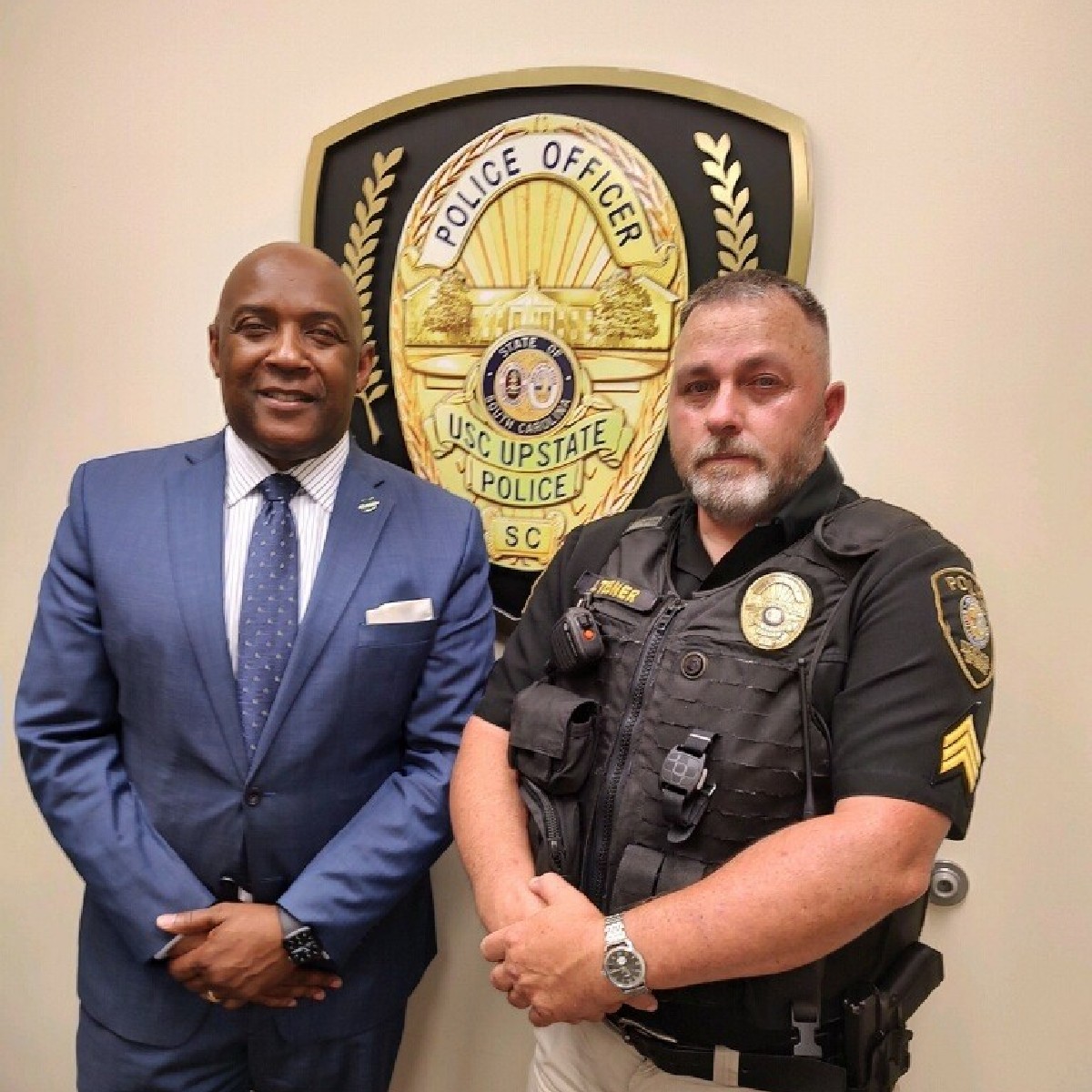 This past Sunday, USC Upstate Police Sgt. James Tesner jumped into action and saved the life motorist who was suffering a medical emergency. Help us honor Sgt. Tesner for going above and beyond the call of duty. Full story: fal.cn/3q54K #uscupstate #reimagineupstate