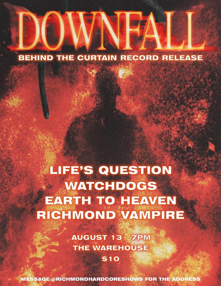 Return gig with our brothers in Downfall