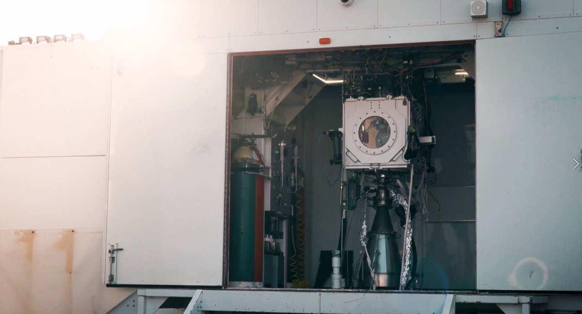 agile_space's tweet photo. The #AGILESpace Sunshine Test Stand. This is our primary test facility though it is only one part of our testing facility. Having performed 7,000+ hot fire tests, simulating up to 120,000 ft of altitude. Multiple propellant capabilities with a range from -50°F to +160°F. https://t.co/rTp6NNTxkw
