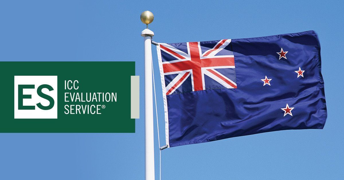 ICCEvalService's tweet photo. ICC-ES maintains accreditation for product evaluations to the New Zealand Building Code (NZBC) in our global scope of services. ICC-ES reports can be used as evidence of compliance to the #NZBC.
Certify your products for distribution in New Zealand today!
https://t.co/TC0Uvi8EZr https://t.co/Xq77Hk3e1J