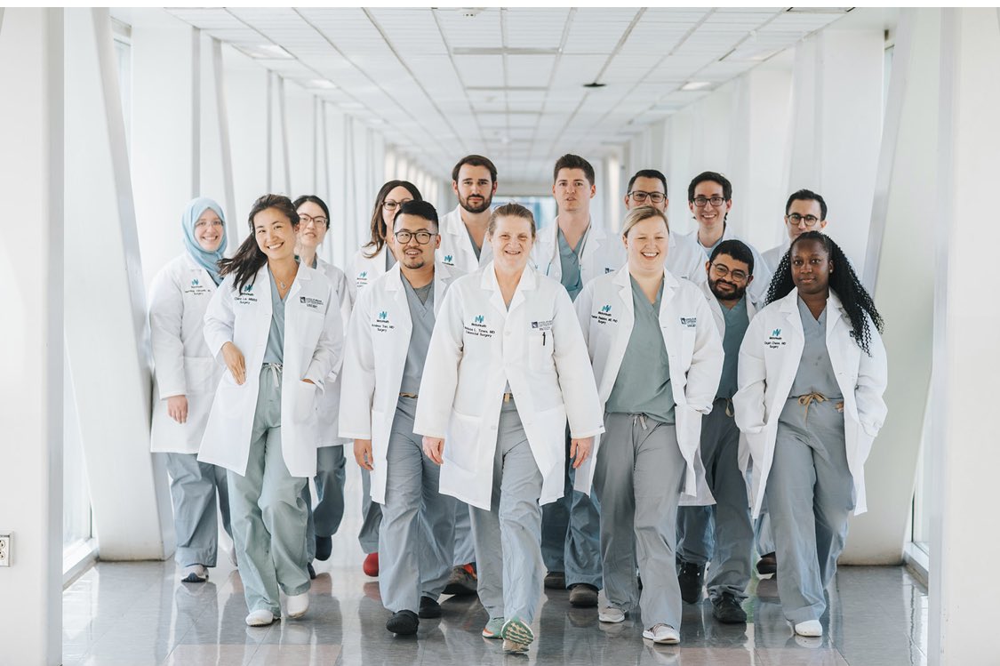 MHGenSurgery's tweet photo. Surgery Residency Glowup. We make this look good. @ClaridgeJeffrey @vanessapho @esthertsengmd @ladha_prerna @vesselmd @KevinElHayekMD @FutureGenSurg #MedTwitter #surgtwitter #generalsurgery https://t.co/TjSoqlg16H