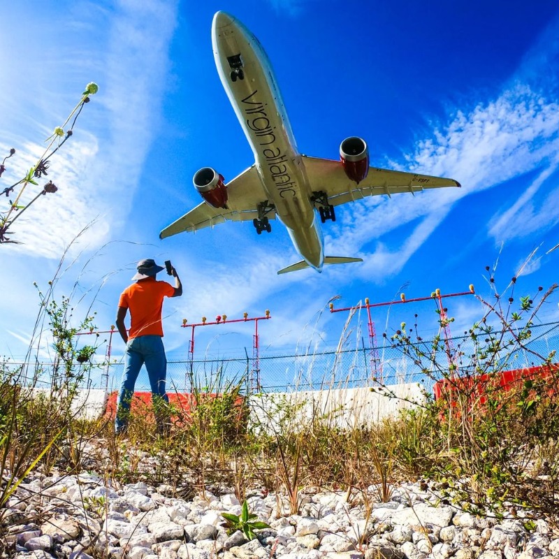 VirginAtlantic's tweet photo. Clear blue skies and a UK heatwave has us daydreaming of our next holiday adventure ☀️  

Are you a city breaker or a sun chaser?  

📸 - cameronmd80 https://t.co/SwBmh1JATn