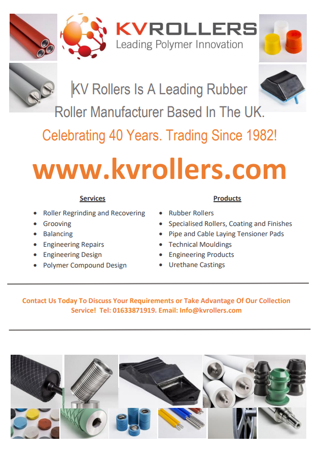 KV_Rol's tweet photo. Printing roller services
#kvrollers #printingrollers #rubberrollers #ukmanfacturing #rubber #ukprint #recoveringservice
#groovedrollers #Engineering #coating #urethane
@KV_Rol https://t.co/WMLCxm47ET