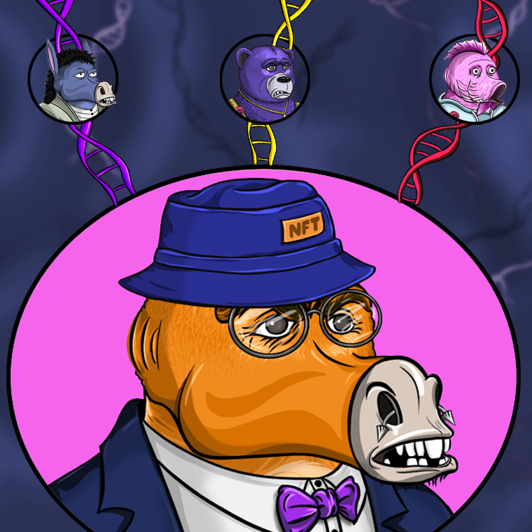 It was very difficult to implement an algorithm that could combine inharmonic components of different kinds to create a meaningful and creative combination, especially we wanted our design to have light &amp; shade on #Nonsenses #NFT #collection , but we did it with love.