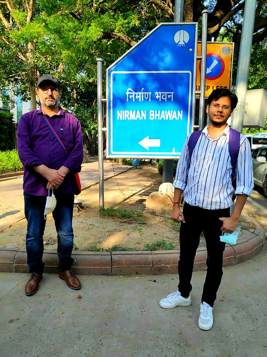 Vivekpandey21's tweet photo. Dear #NEETUG aspirants , Me and @ActivistSukhpal Ji has submitted 19 pages memorandum to @MoHFW_INDIA on students demands. @mansukhmandviya
#NEETUG #NEET2022 #MODIJIdeferNEETUG #PMOHelpNEETUGAspirantsPlease
#DharmendraPradhanHelpUs https://t.co/eRUh1OZj0L