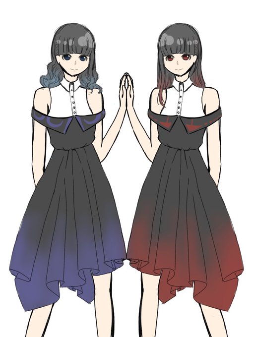 双子コーデのtwitterイラスト検索結果 古い順