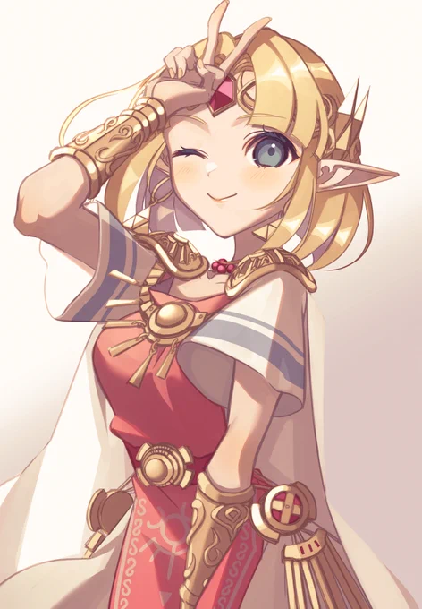 塗り練習その2のショートヘアーゼルダちゃん

(SSBU : Zelda with short hair ) 