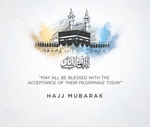 Hajj Mubarak to all Muslim