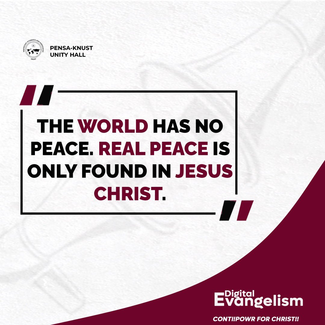 PENSAKNUST1's tweet photo. It’s all about Jesus🙏🏾😇
Accept Him today before it’s too late!
#ContiForChrist | @SrcPensa https://t.co/9RAfUVtnkA